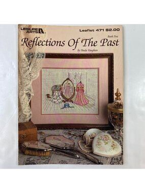 Leisure Arts Paula Vaughan Cross Stitch Leaflet "Reflections Of The Past" Book 5